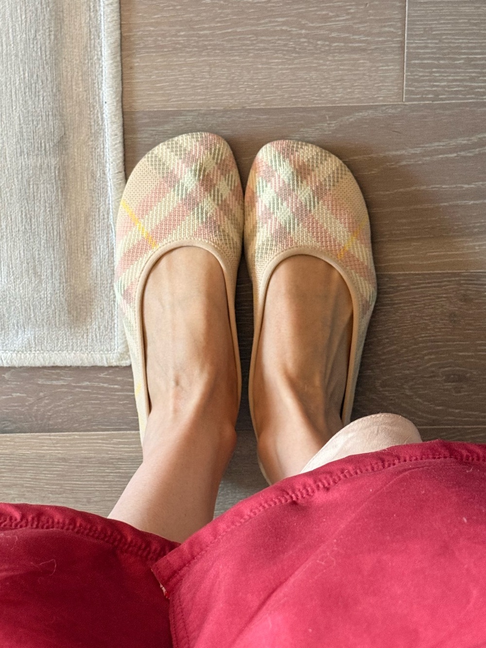 Burberry Pastel Plaid Women’s Ballet Flats EU 40